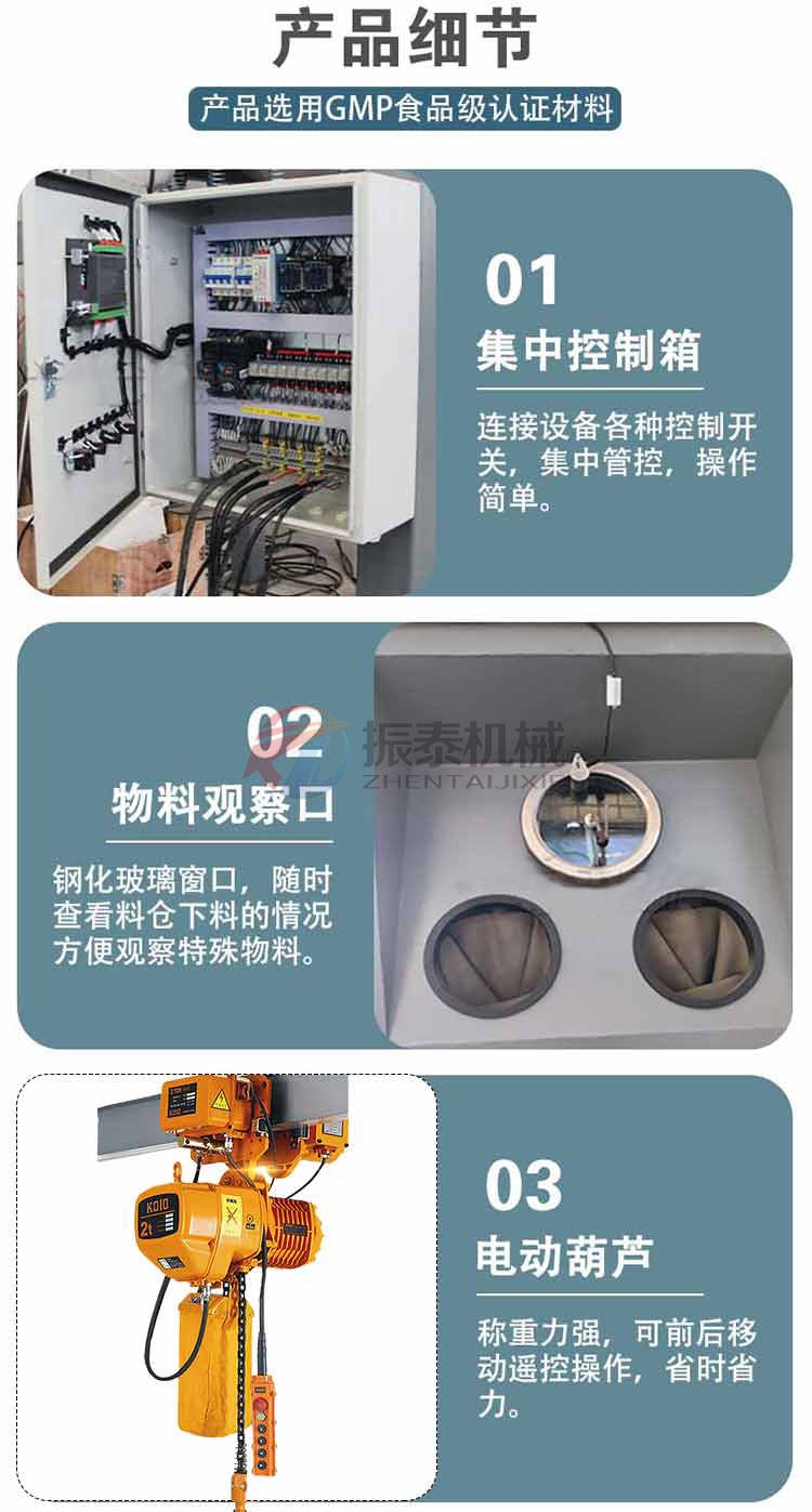 鈦白粉噸袋拆包機產品細節